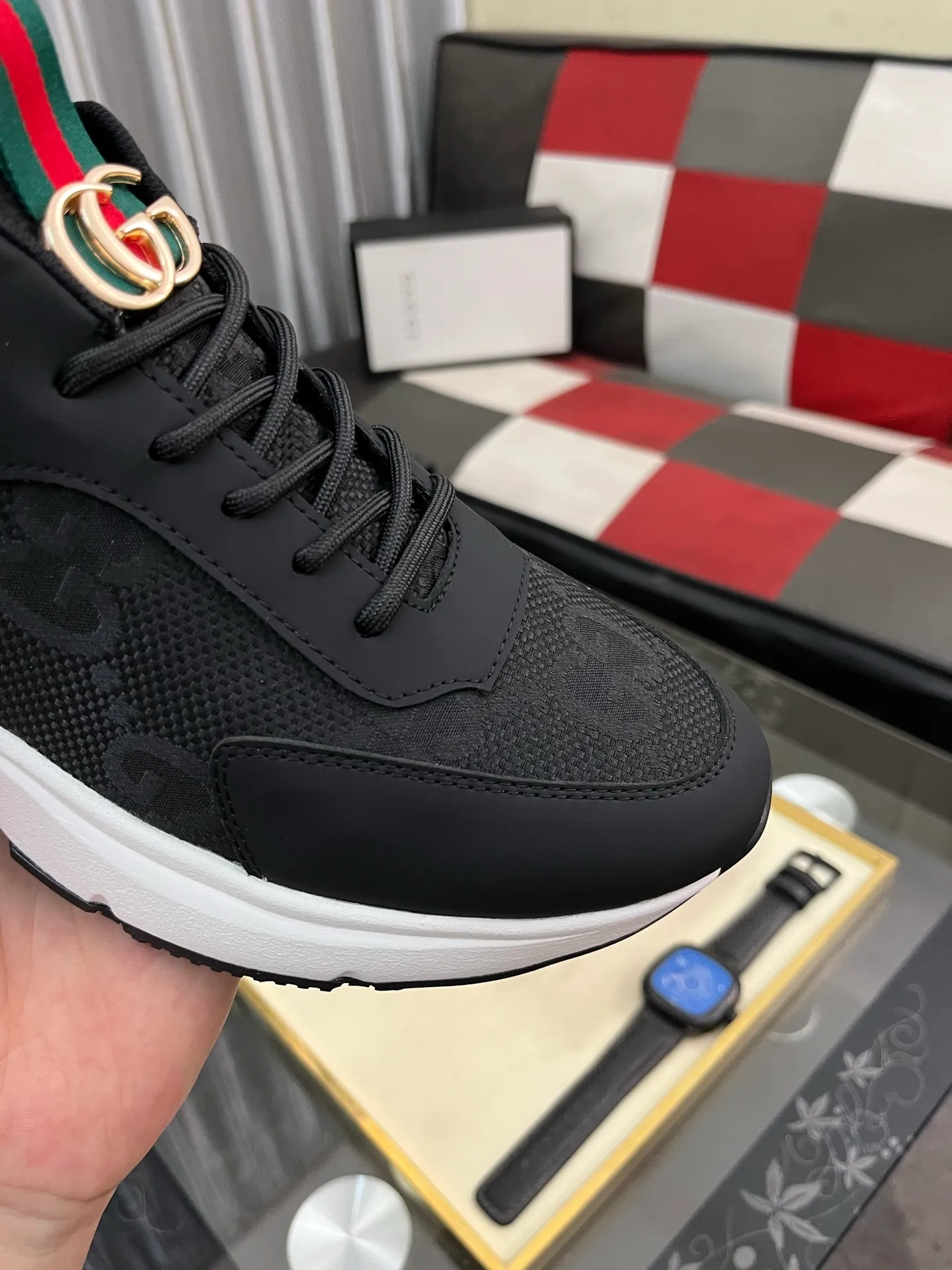 Men's Men's Shoes 💰458⌚️⌚️【GUCCI】Gucci men's latest white shoe series casual shoes! The official website is built 1:1. Upper: Made of imported cowhide, with electric embroidery ➕Inner lining: Made of high-quality first-layer pigskin, soft and comfortable. Picky material selection and exquisite workmanship give you the best enjoyment. Size: 38-443️⃣Colors available